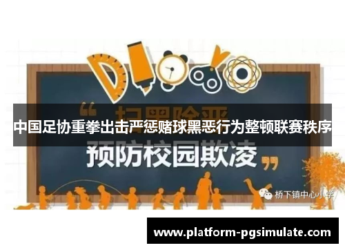中国足协重拳出击严惩赌球黑恶行为整顿联赛秩序